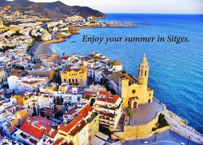 3 Bedroom Apartment With Private Garden On Top Location Sitges Centre Beach